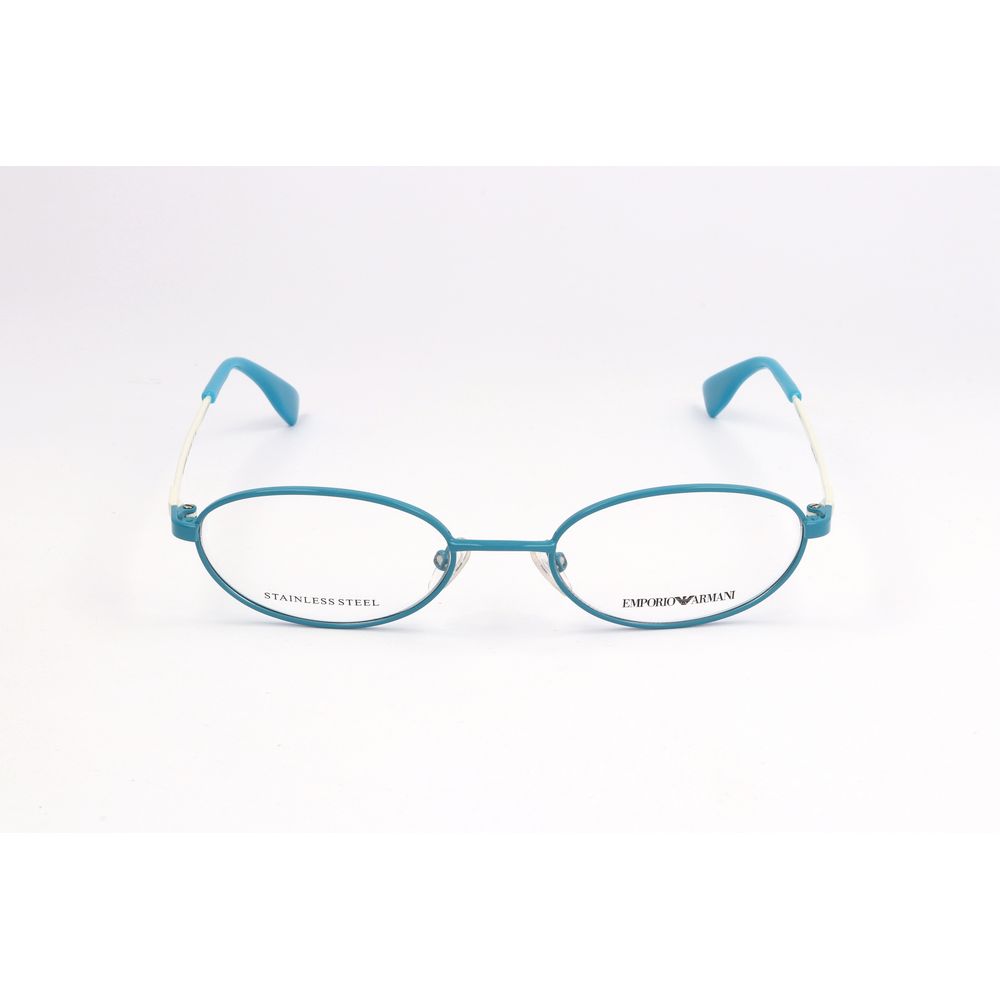 Emporio Armani Blue Stainless Steel Frames