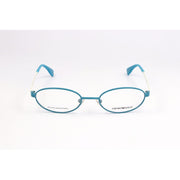 Emporio Armani Blue Stainless Steel Frames