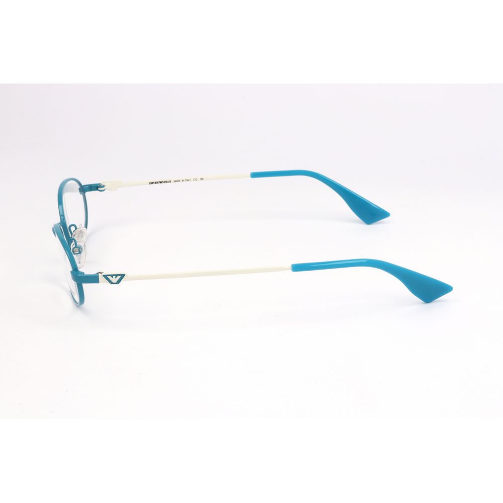 Emporio Armani Blue Stainless Steel Frames