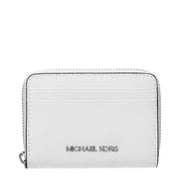 Michael Kors White Leather Cardholder