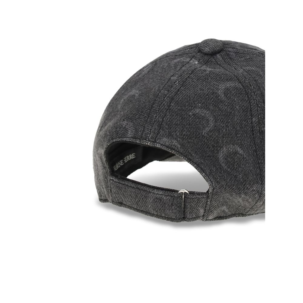 Marine Serre Moon Laser Denim Baseball Hat