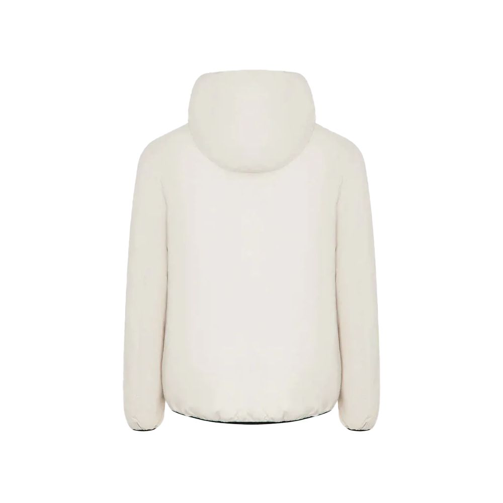 Suns White Polyester Jackets & Coat