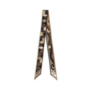 Emilio Pucci Manuba and Moiré print silk Scarf