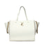 Jimmy Choo White Leather Shoulder Bag