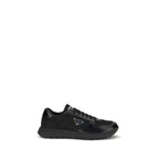 Prada Black Recycled Polyamide Athletic Sneakers - Zachava