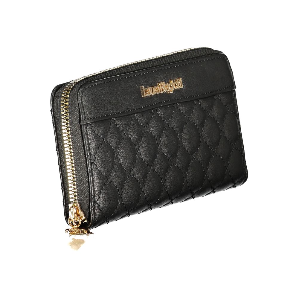 Laura Biagiotti Black Polyethylene Women Wallet