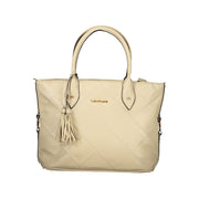 Laura Biagiotti Beige Pvc Handbag