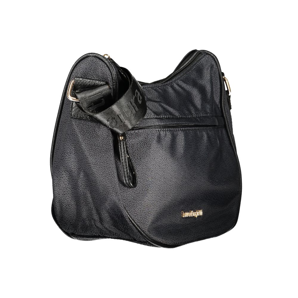 Laura Biagiotti Black Polyester Handbag