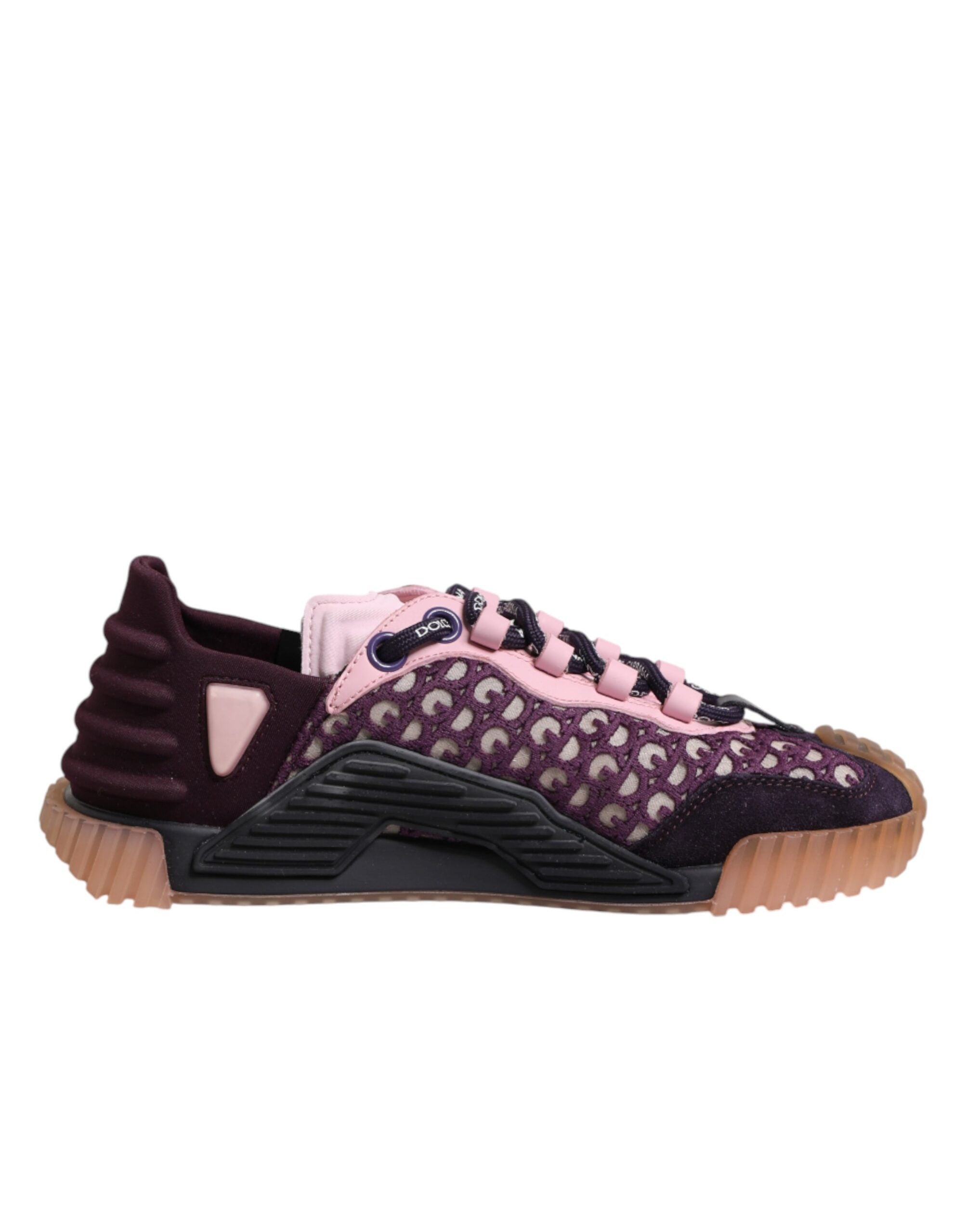 Dolce & Gabbana Multicolor Logo Low Top NS1 Sneakers Shoes for Women