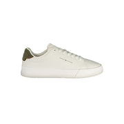 Tommy Hilfiger White Leather Men Sneaker