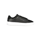 Tommy Hilfiger Black Polyurethane Men's Sneaker