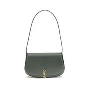 Saint Laurent Bicolor Calf Leather Bos Taurus Shoulder Bag