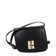 Salvatore Ferragamo Black Leather Crossbody Bag