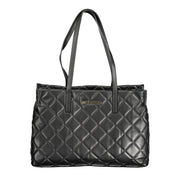 Mario Valentino Black Polyethylene Handbag
