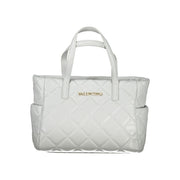 Mario Valentino Gray Polyethylene Handbag