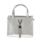 Mario Valentino Gray Polyethylene Handbag