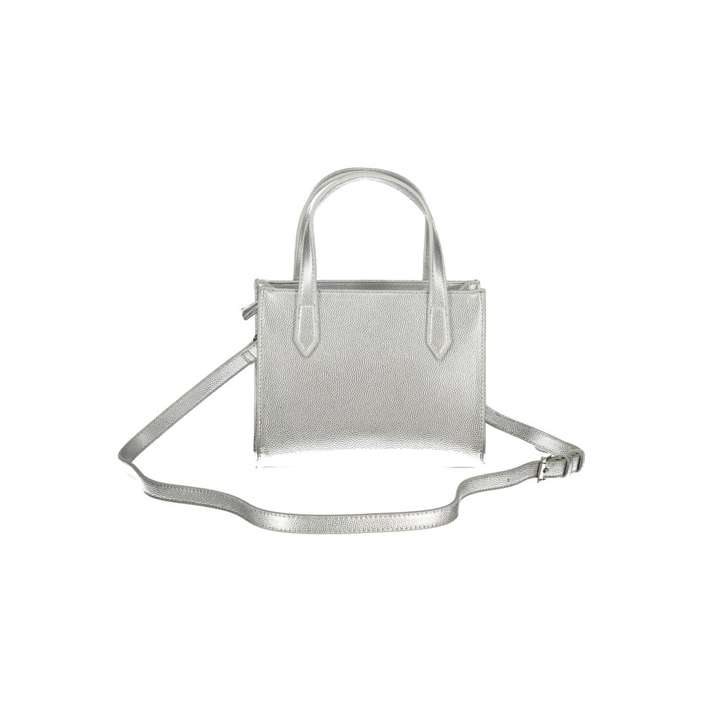 Mario Valentino Gray Polyethylene Handbag