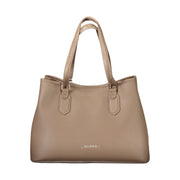 Mario Valentino Brown Polyethylene Handbag