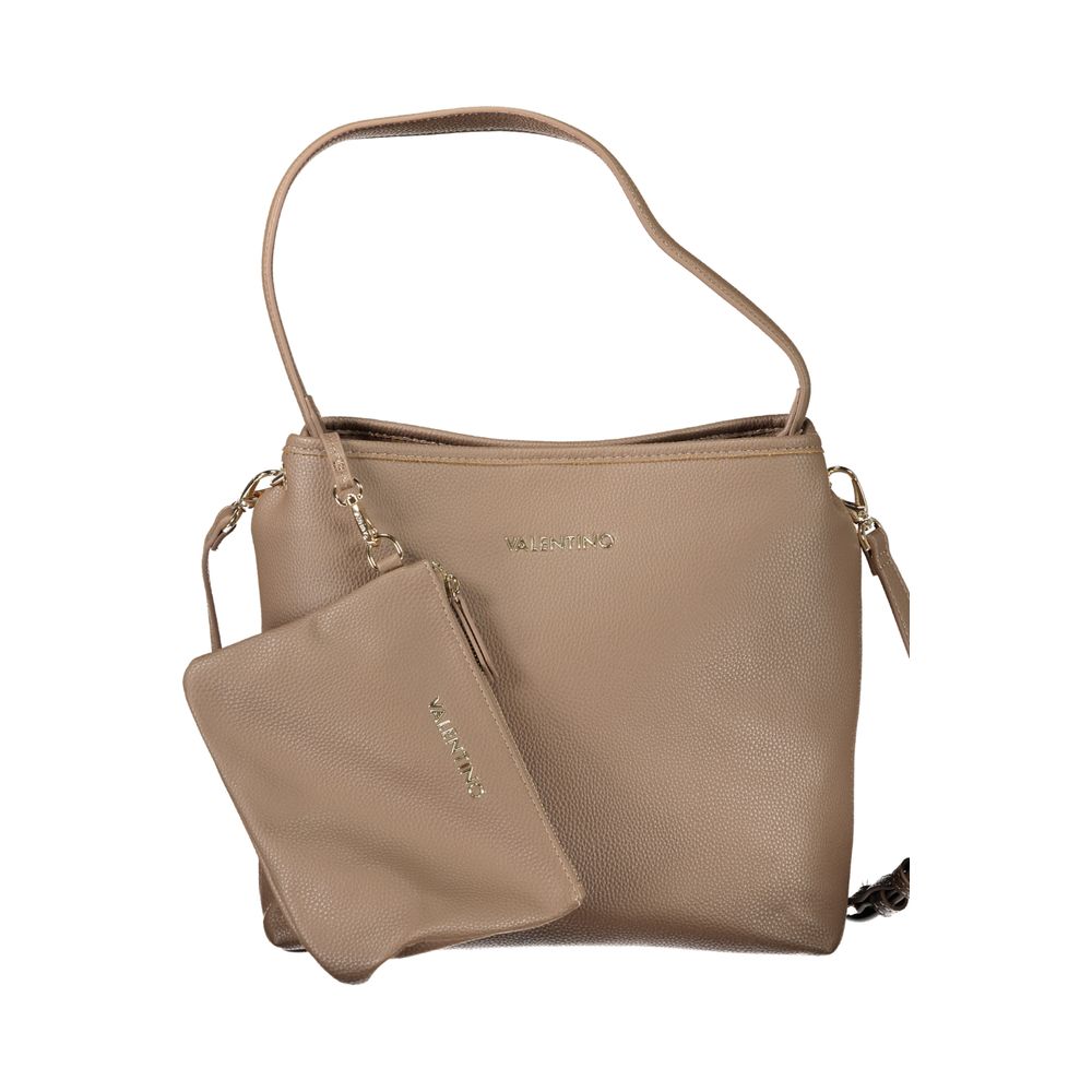 Mario Valentino Brown Polyethylene Handbag