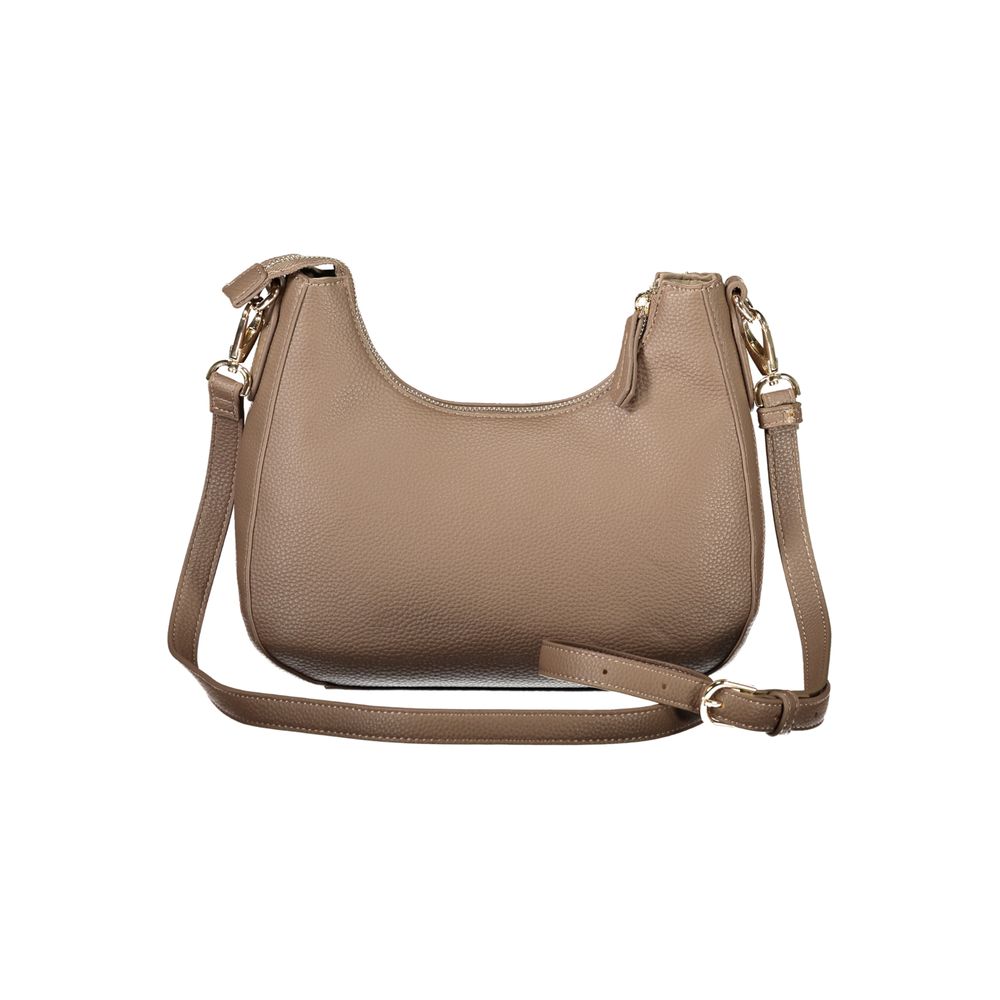 Mario Valentino Brown Polyethylene Handbag