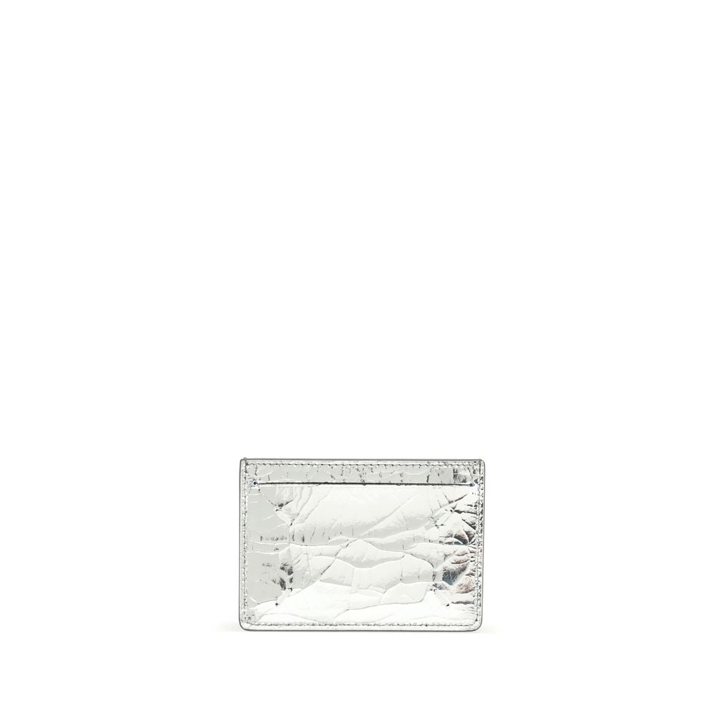 Margiela Metallic leather Card Holder