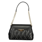 Mario Valentino Nero Polyurethane Women Shoulder Bag