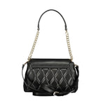 Mario Valentino Nero Polyurethane Women Shoulder Bag