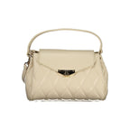 Mario Valentino Beige Polyurethane Women's Handbag