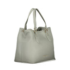 Mario Valentino Grigio Polyurethane Women Handbag