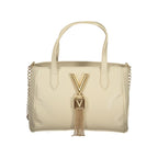 Mario Valentino Beige Polyurethane Women Handbag