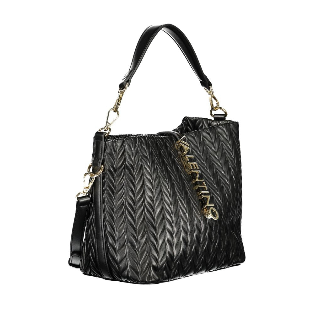 Mario Valentino Black Polyethylene Handbag
