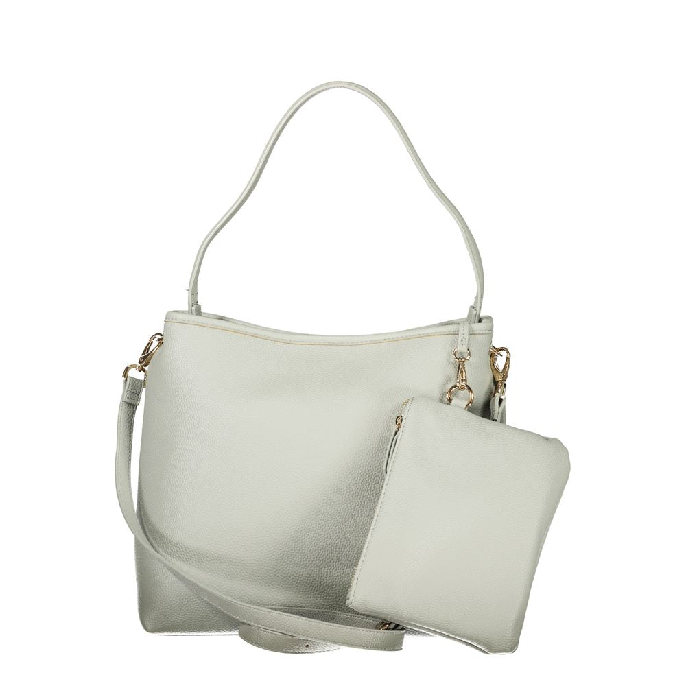 Mario Valentino Grigio Polyurethane Women Shoulder Bag