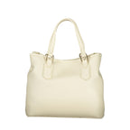 Mario Valentino Beige Polyurethane Women Handbag