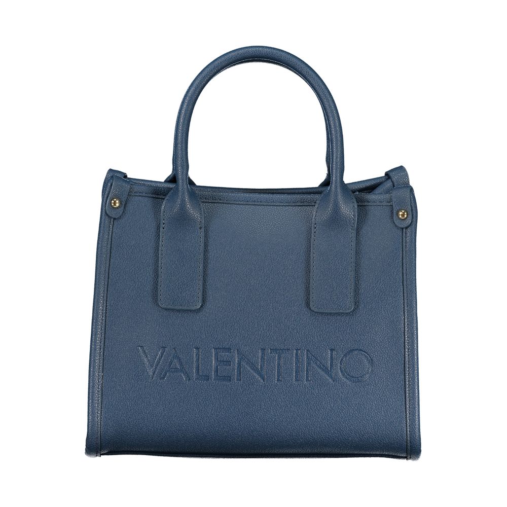 Mario Valentino Blu Polyurethane Women Handbag