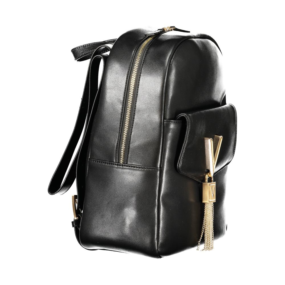 Mario Valentino Nero Poliuretano Women Backpack