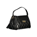 Mario Valentino Black Polyurethane Women's Handbag