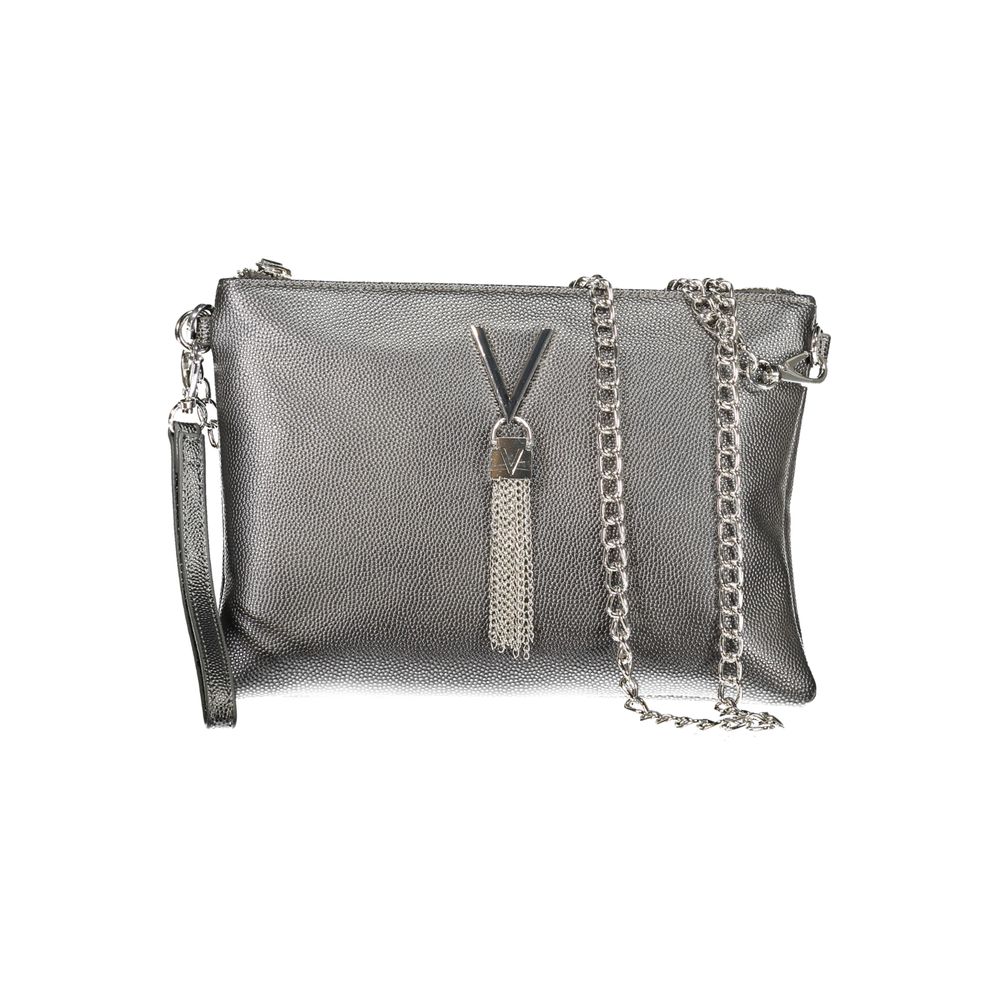 Mario Valentino Gray Polyethylene Handbag