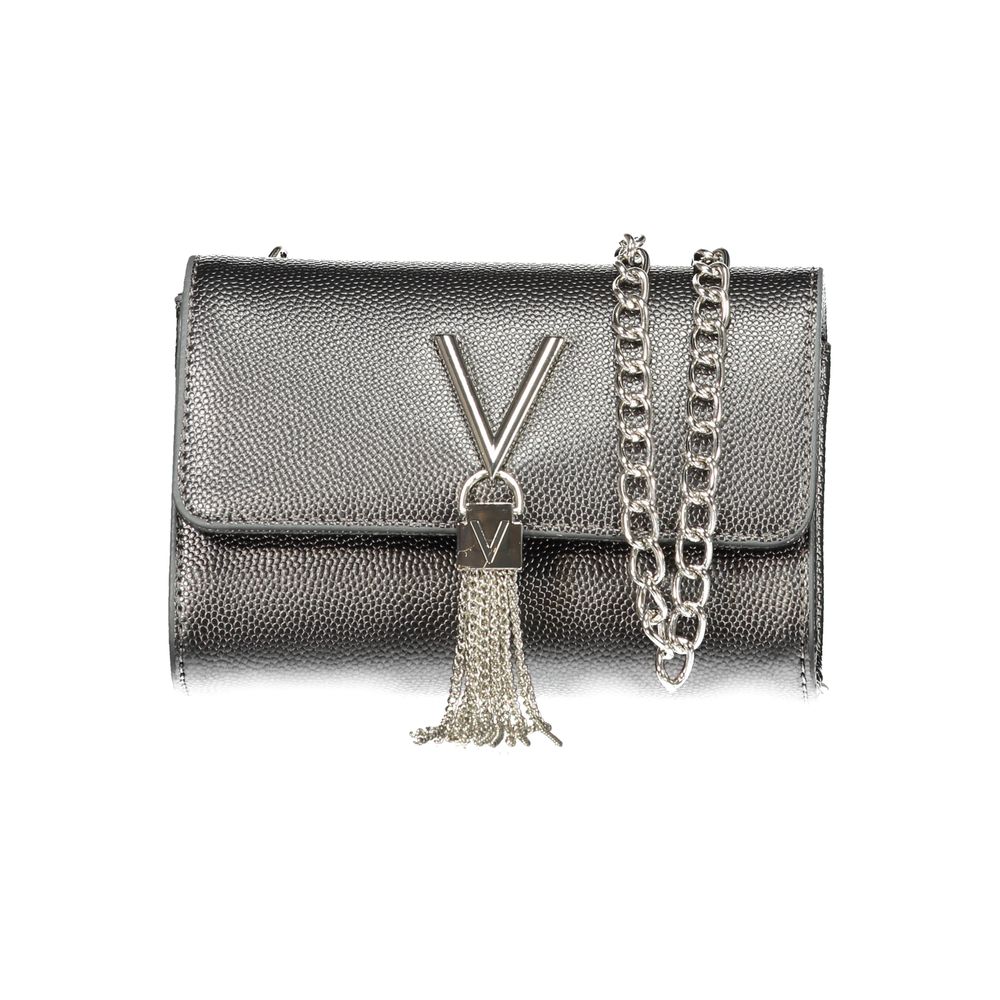 Mario Valentino Gray Polyethylene Handbag