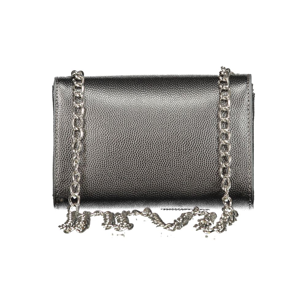 Mario Valentino Gray Polyethylene Handbag