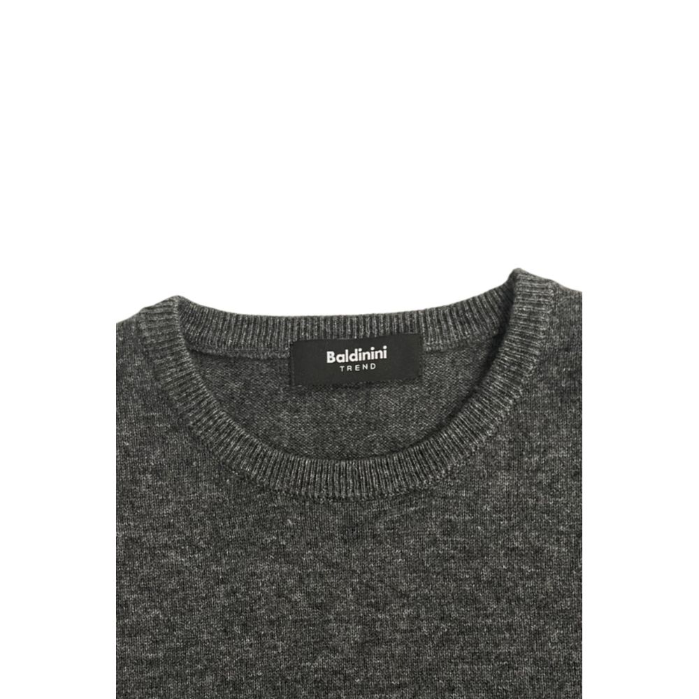 Baldinini Trend Gray Cashmere Sweater