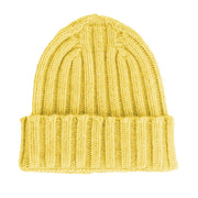 Made in Italy Yellow Cashmere Hat