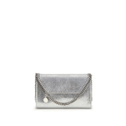 Stella McCartney Silver Polyester Shoulder Bag