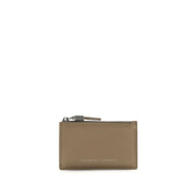Brunello Cucinelli Beige Calf Leather Bos Taurus Wallet