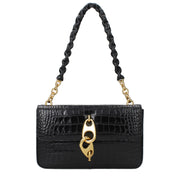 Tom Ford Black Leather Shoulder Bag