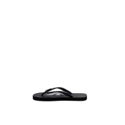 Emporio Armani Underwear Black And White Rubber Flip-Flop Sandals