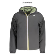 K-WAY Black Nylon Jackets & Coat