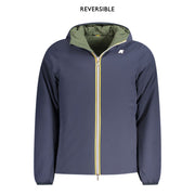 K-WAY Blue Nylon Jackets & Coat
