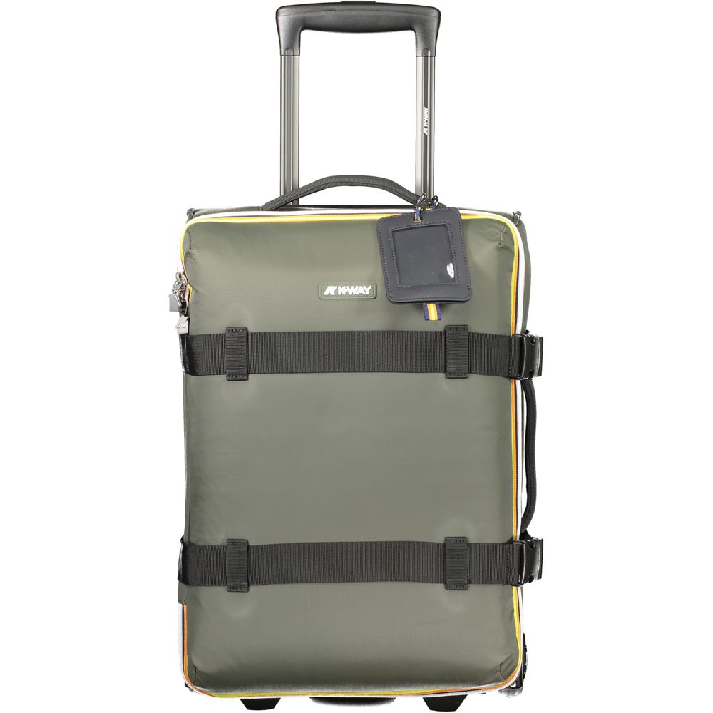 K-WAY Green Polyamide Luggage And Travel