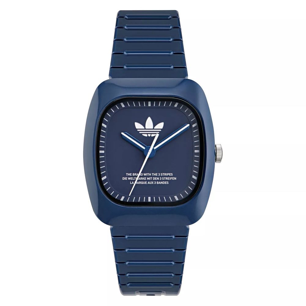 Adidas Blue Synthetic Sport Watch Main image