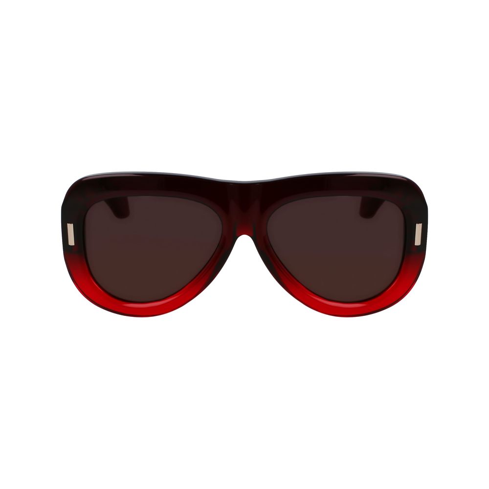 Ferragamo Red Acetate Sunglasses